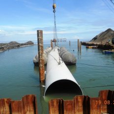 Launching of Pipes Spools